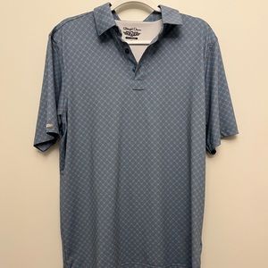 Straight Down Men’s Polo Golf‎ Shirt Performance Stretch